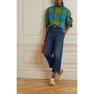 Mother Mile‎ High Cargo jeans size 30 zip ankle utility straight leg streetwear